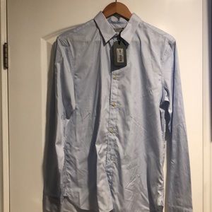 Sky blue all saints LS shirt